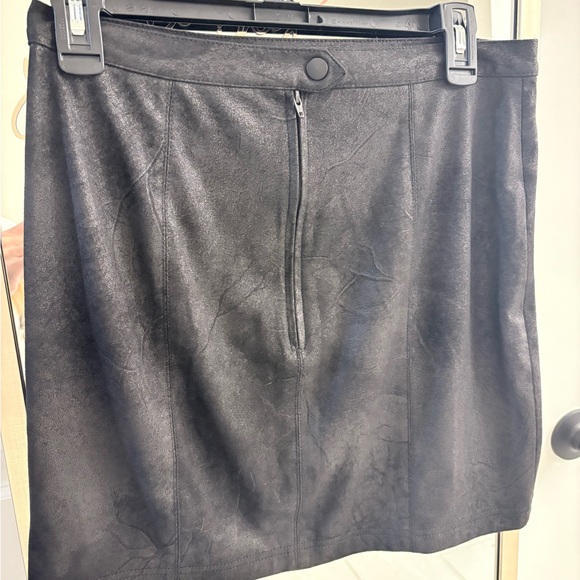 Free People Black Mini Skirt - Picture 3 of 4